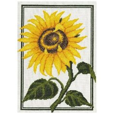 Набор для вышивания крестиком Палитра "Подсолнух", 23x30см