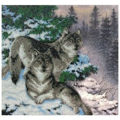 Набор для вышивания бисером Паутинка "Гармония леса", 30x28см