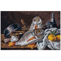 Набор для вышивания крестиком Палитра "Натюрморт с дорадо", 29x20см