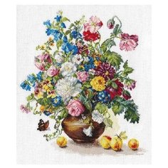 Набор для вышивания Алиса "Поэзия цветов. Благоухание лета", 32x37см (вышивка крестом)