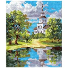 Набор для вышивания Алиса "Храм у пруда", 18x21см (вышивка крестом)
