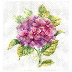 Набор для вышивания Алиса "Гортензия", 12x12см (вышивка крестом)