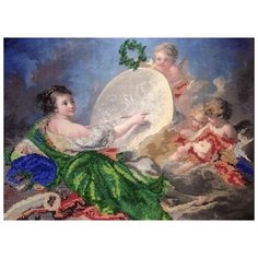 Набор для вышивания бисером FeDi "Аллегория живописи", 44x32 см.