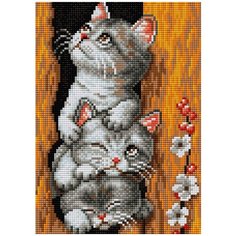 Алмазная мозаика "Вышиваем бисером" Магнит 20х28,5см