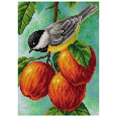 Алмазная мозаика "Вышиваем бисером" Магнит 20х28,5см