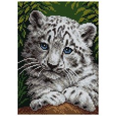 Алмазная мозаика "Вышиваем бисером" Магнит 20х28см