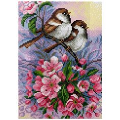 Алмазная мозаика "Вышиваем бисером" Магнит 20х28,5см