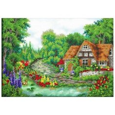 Набор для вышивания бисером Паутинка "Очарование лета", 39x28см