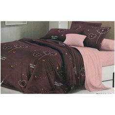 Постельное белье 1,5 поплин 100% хлопок, 2 наволочки 70*70 Monro