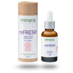 Levrana Сыворотка регенерирующая для лица «reFRESH», 30 мл ECOCERT