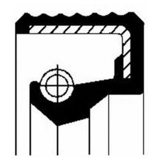 Сальник коробки передач Corteco 01025607B