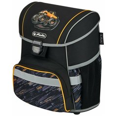 Ранец школьный Herlitz Loop Monster Truck, Джип, черный