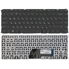 Клавиатура для ноутбука HP ENVY TouchSmart 4-1202eo Ultrabook черная без рамки Sino Power