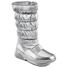 Дутики Jog Dog , размер 36 , серебряный флэш