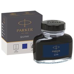 Чернила Parker "Bottle Quink" синие, 57мл