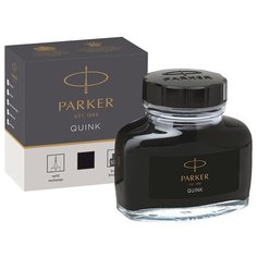 Чернила Parker "Bottle Quink" черные, 57мл