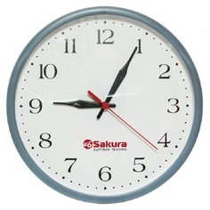 Часы настенные Sakura 2Б5 серый