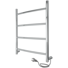 Электрический полотенцесушитель INDIGO Arc 50x50 Э хром