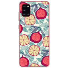 Силиконовый чехол Постер с гранатами на Samsung Galaxy A31 / Самсунг А31 Case Place