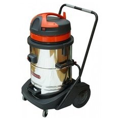 Профессиональный пылесос Soteco Tornado 600 MARK NX 3FLOW Inox, 4200 Вт, серебристый/черный