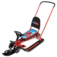Снегокат Тимка спорт 6 Nika kids hockey каркас красный *1 ТС6/Х2