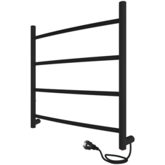 Электрический полотенцесушитель INDIGO Arc 50x50 Э черный муар