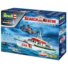 Сборная модель Revell DGzRS Berlin + Sea King "Good Bye Set" (05683) 1:72