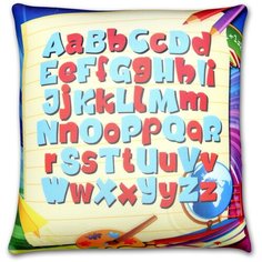 Подушка Штучки, к которым тянутся ручки Английский алфавит, антистресс