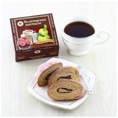 Пастила классическая с малиной. Набор из 3 пачек (150гр/шт). Вологодская мануфактура