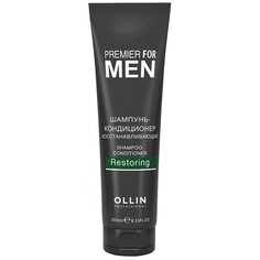 OLLIN Professional шампунь-кондиционер Premier For Men Restoring, 250 мл