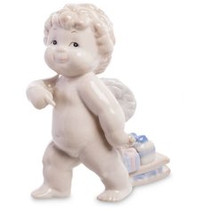 Фигурка декоративная Pavone Ангелочек с подарками JP-34/12, 106723