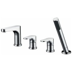 Смеситель на борт ванны ABBER Eleganz. хром (AF8313)