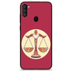 Силиконовый чехол "Весы" на Samsung Galaxy A11 / Самсунг Галакси А11 Case Place