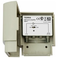 Усилитель мачтовый ДМВ 27дБ 108 дБмВ Terra AB011