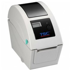 Принтер для чеков/наклеек термо TSC TDP-225 (USB/RS-232, Белый)