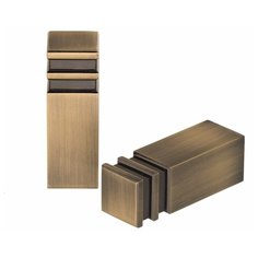 Наконечники для карниза OLEXDECO «Занотти» 20х20 мм. Антик