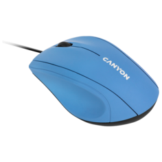 Мышь Canyon CNE-CMS05BX, голубой