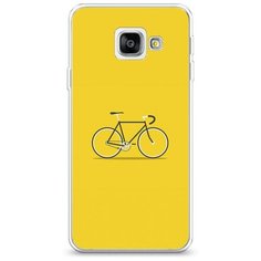 Силиконовый чехол "Хобби велосипед 1" на Samsung Galaxy A3 2016 / Самсунг Галакси А3 2016 Case Place