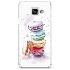 Силиконовый чехол "Пирамидка макарони 2" на Samsung Galaxy A3 2016 / Самсунг Галакси А3 2016 Case Place