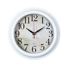 Бюрократ Часы настенные Бюрократ WALLC-R80P белый