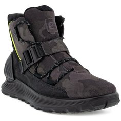 Ботинки ecco, размер 43, серый/черный