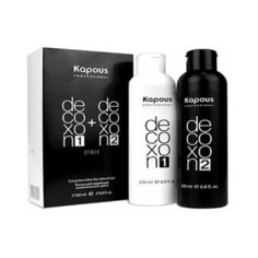Лосьон для коррекции косметического цвета Kapous Professional Decoxon 2 Faze 200 мл+200 мл