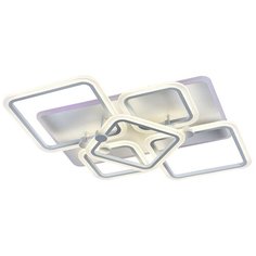 Светодиодная люстра 8001/4+1 WHT 144W+10W RGB Profit Light