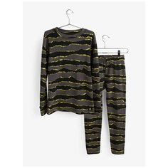 Комплект термобелья BURTON Fleece Base Layer Set 13213107966, размер S, torn stripe