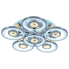 Светодиодная люстра 8070/5+1 CHR 168W+11W RGB Profit Light