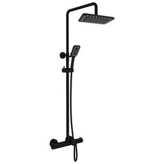Душевая система KAISER Cezar 05182-2 Black с термостатом