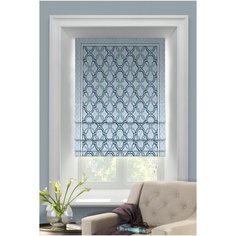 Римская штора Semplice mirino от Memotex с карнизом. В: 175см. Ш: 60см.