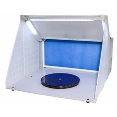 Окрасочный бокс (питание от адаптера 12В, светодиодная подсветка рабочей зоны) - JAS-3703