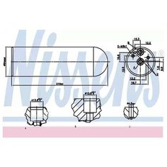 NISSENS 95231 Осушитель кондиционера