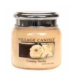 Ароматическая свеча Village Candle "Сливочный крем и ваниль", маленькая